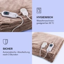 Dr. Watson XL Heizdecke 120 W 3 Stufen 180 X 130 Cm Bedienteil -Garten Store 10024006 de 0004 logo