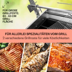 Sauenland Spanferkelgrill Mit Elektromotor Drehspieß -Garten Store 10026798 de 0004 usp