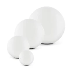 Shineball L Kugelleuchte Außenleuchte Gartenlampe 40cm Weiß 7 Shineball L Kugelleuchte Außenleuchte Gartenlampe 40cm Weiß -Garten Store 10027665 yy 0005 titel set Lightcraft Shineball L Kugelleuchte