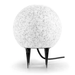 Shinestone S Kugelleuchte Außenleuchte Gartenlampe 20cm Steinoptik -Garten Store 10027668 yy 0004 titel Lightcraft Shinestone S Kugelleuchte