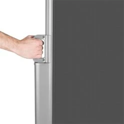 Bari 316 Seitenmarkise Seitenrollo 300x160cm Aluminium Anthrazit 11 Bari 316 Seitenmarkise Seitenrollo 300x160cm Aluminium Anthrazit -Garten Store 10028008 yy 0004 titel Blumfeldt Bari 316 Seitenmarkise