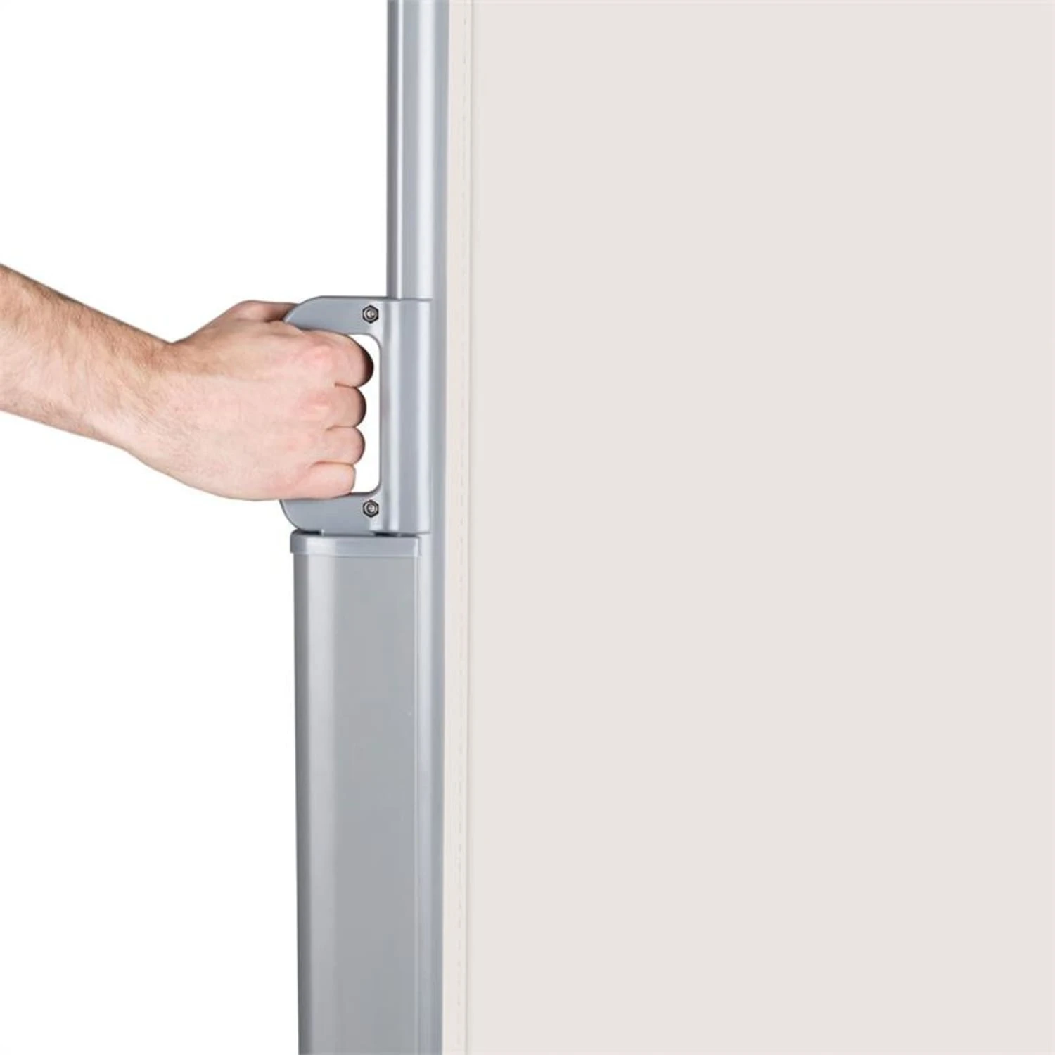 Bari 318 Seitenmarkise Seitenrollo 300x180cm Aluminium Creme 4 Bari 318 Seitenmarkise Seitenrollo 300x180cm Aluminium Creme – Bild 4