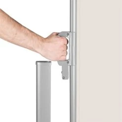 Bari 320 Seitenmarkise Seitenrollo 300x200cm Aluminium Creme -Garten Store 10028019 yy 0005 titel Blumfeldt Bari 320 Seitenmarkise