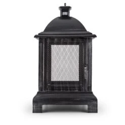 Loreo Feuerstelle Gartenkamin Feuerlaterne Gartenofen Stahl Brüniert 9 Loreo Feuerstelle Gartenkamin Feuerlaterne Gartenofen Stahl Brüniert -Garten Store 10028584 yy 0003 front 03 Blumfeldt Loreo Gartenkamin Feuerstelle