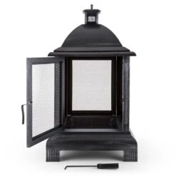 Loreo Feuerstelle Gartenkamin Feuerlaterne Gartenofen Stahl Brüniert 10 Loreo Feuerstelle Gartenkamin Feuerlaterne Gartenofen Stahl Brüniert -Garten Store 10028584 yy 0004 titel zubehoer 04 Blumfeldt Loreo Gartenkamin Feuerstelle