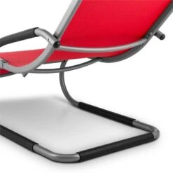 Sunwave Gartenliege Liegestuhl Schwingliege Relax Aluminium Rot -Garten Store 10028707 yy 0008 detail 07 Blumfeldt Sunwave Gartenliege