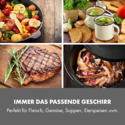 Hotrod Masterplan Dutch Oven Set 7-teilig BBQ Topfset Gusseisen -Garten Store 10029164 de 0003 logo