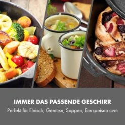 Hotrod 45 Dutch Oven BBQ-Topf 4,5 Qt / 4 Liter Gusseisen Schwarz 10 Hotrod 45 Dutch Oven BBQ-Topf 4,5 Qt / 4 Liter Gusseisen Schwarz -Garten Store 10029165 de 0003 logo