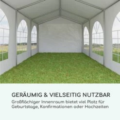 Sommerfest 3x6m 500 G/m² Partyzelt Festzelt PVC Wasserdicht Verzinkt -Garten Store 10029431 de 0003 logo