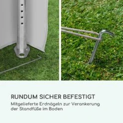 Sommerfest 3x6m 500 G/m² Partyzelt Festzelt PVC Wasserdicht Verzinkt -Garten Store 10029431 de 0009 logo