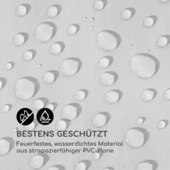 Sommerfest 4x8m 500 G/m² Partyzelt Festzelt PVC Wasserdicht Feuerfest -Garten Store 10029437 de 0004 logo