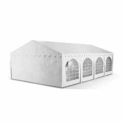 Sommerfest 5x8m 500 G/m² Partyzelt Festzelt PVC Wasserdicht Verzinkt