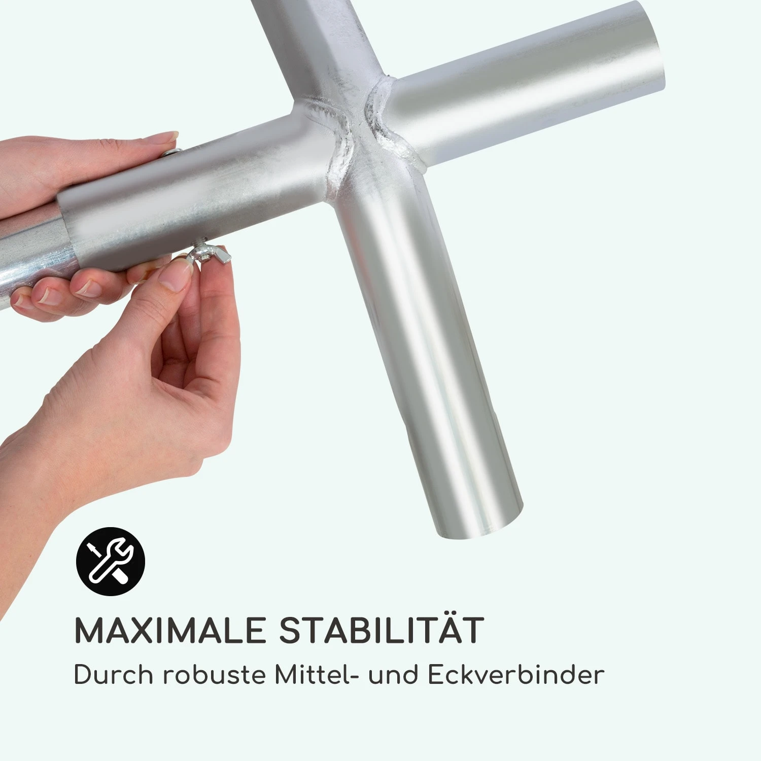 Sommerfest 6x12m 500 G/m² Partyzelt Festzelt PVC Wasserdicht Verzinkt 6 Sommerfest 6x12m 500 G/m² Partyzelt Festzelt PVC Wasserdicht Verzinkt – Bild 6