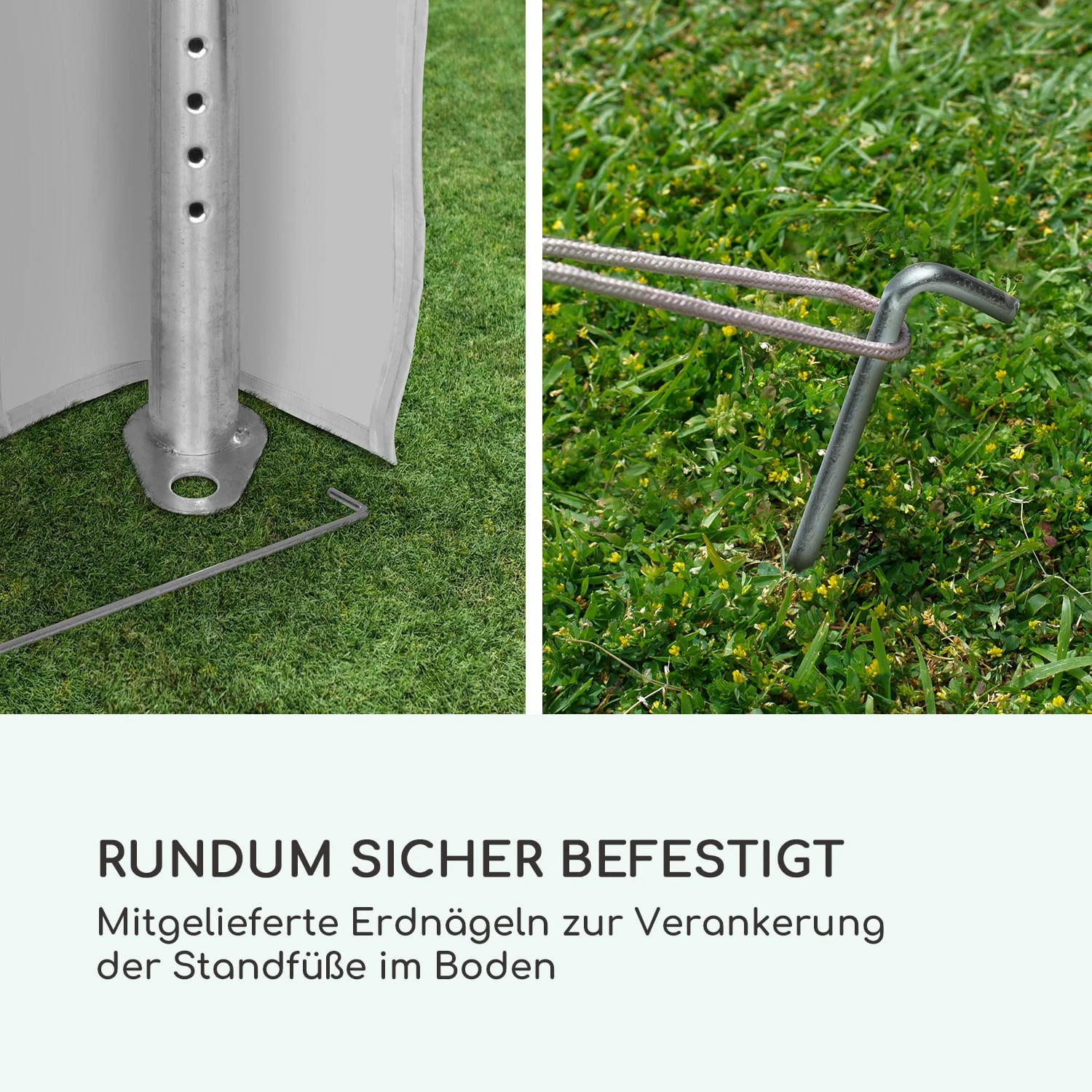 Sommerfest 6x12m 500 G/m² Partyzelt Festzelt PVC Wasserdicht Verzinkt 9 Sommerfest 6x12m 500 G/m² Partyzelt Festzelt PVC Wasserdicht Verzinkt – Bild 9