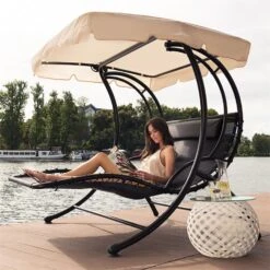 Aristo Schwingliege Gartenliege Gartenschaukel Inkl. Kissen 6 Aristo Schwingliege Gartenliege Gartenschaukel Inkl. Kissen -Garten Store 10029617 yy 0004 ambient Blumfeldt Aristo Schwingliege