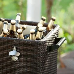 Springbreak Getränkewagen Kühlbox Terrassenkühlwagen 80l Rattandekor -Garten Store 10029648 yy 0005 logo