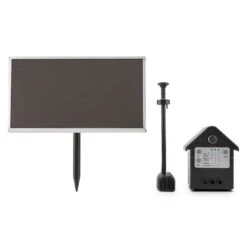 Wasserwerk 250 Wasserpumpe Solar Springbrunnen 250 L/h LED Akku 9 Wasserwerk 250 Wasserpumpe Solar Springbrunnen 250 L/h LED Akku -Garten Store 10029901 yy 0004 front Blumfeldt Wasserwerk 250 Solar Springbrunnen LED