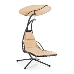 Dahlia Creamy Beige Schwingliege 200 Cm Sonnensegel Polyester Stahl