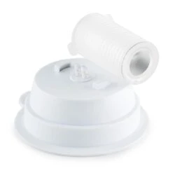 Wetterfrosch LED-Stimmungslicht Gelb/blau Einweckglas Solar Akku -Garten Store 10030097 yy 0004 detail oneConcept Wetterfrosch Solarlicht LED Glas