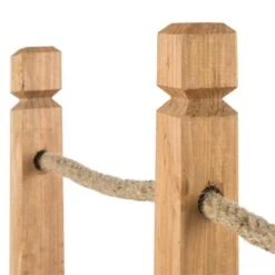 Rialto Gartenbrücke Zierbrücke 58x58x122cm (BxHxT) Tau Massivholz -Garten Store 10030331 yy 0005 detail Blumfeldt Rialto Gartenbruecke 58x58x122cm