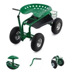 Waldbeck Park Ranger Gartensitz 130 Kg Fahrbar Ablage Stahl Grün 10 Waldbeck Park Ranger Gartensitz 130 Kg Fahrbar Ablage Stahl Grün -Garten Store 10030404 yy 0005 detail Waldbeck four wheel garden seat