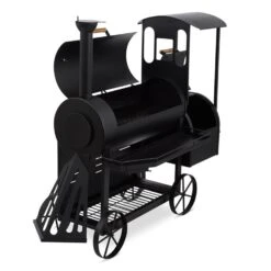 Dampflok Smoker Grill 3 Mm Stahl Schwarz 11 Dampflok Smoker Grill 3 Mm Stahl Schwarz -Garten Store 10030555 yy 0006 front Train Grill