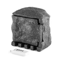 Power Rock Remote Gartensteckdose 4-fach Verteiler 3m Fels Dunkelgrau 11 Power Rock Remote Gartensteckdose 4-fach Verteiler 3m Fels Dunkelgrau -Garten Store 10030598 yy 0006 front Waldbeck Power Rock Gartensteckdose 3m dunkelgrau