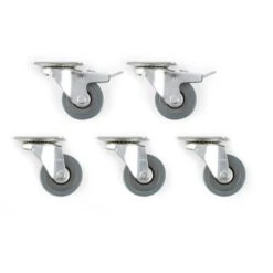 Hiddensee Strandkorbrollen Transportrolle Mit Bremse 50x17cm 500kg Max