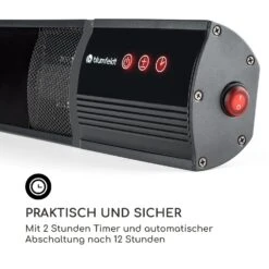 Nitro Infrarotheizstrahler Terrasse Goldröhre 1500W IP55 Fernbedienung -Garten Store 10031445 de 0004 logo