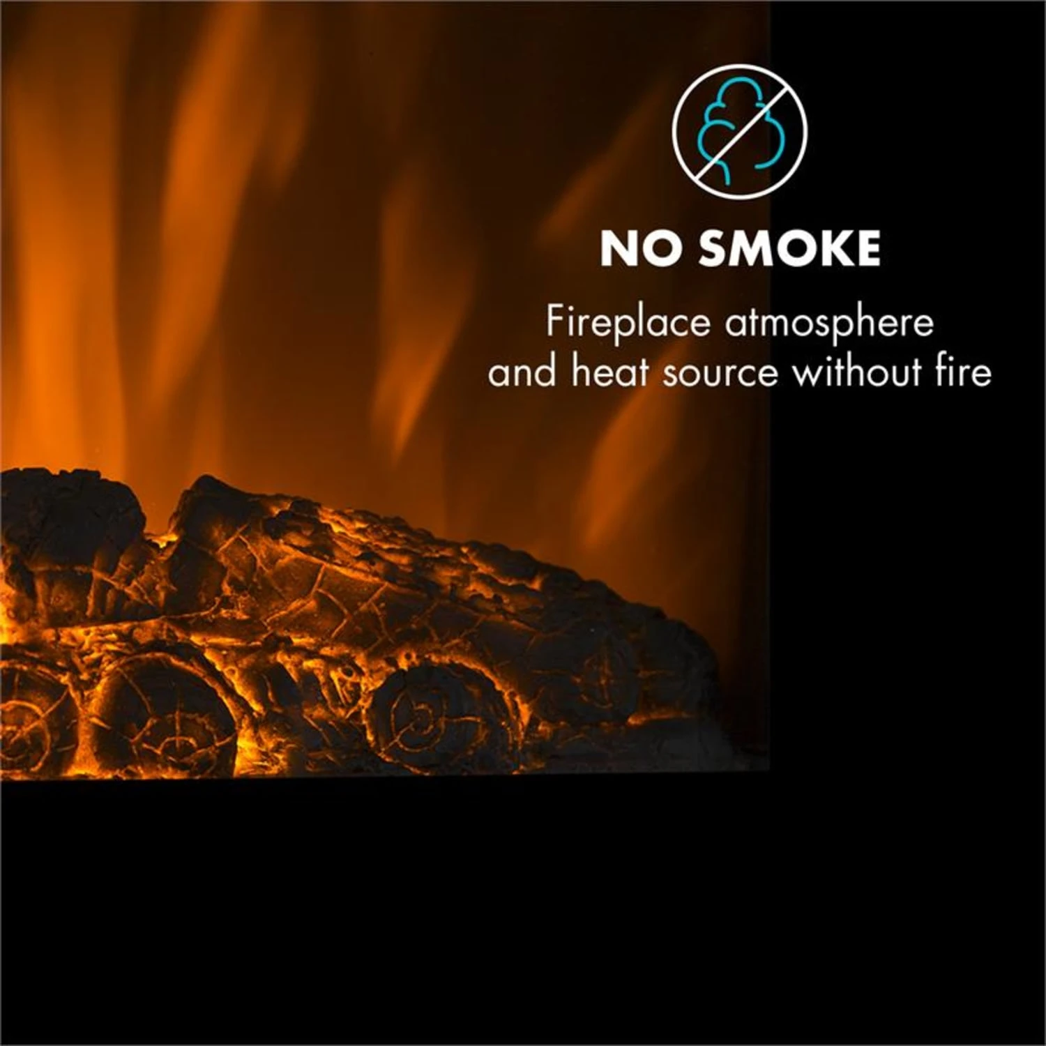 Lausanne Vertical Elektrischer Kamin 1000/2000 W Fernbedienung Dimmer 4 Lausanne Vertical Elektrischer Kamin 1000/2000 W Fernbedienung Dimmer – Bild 4