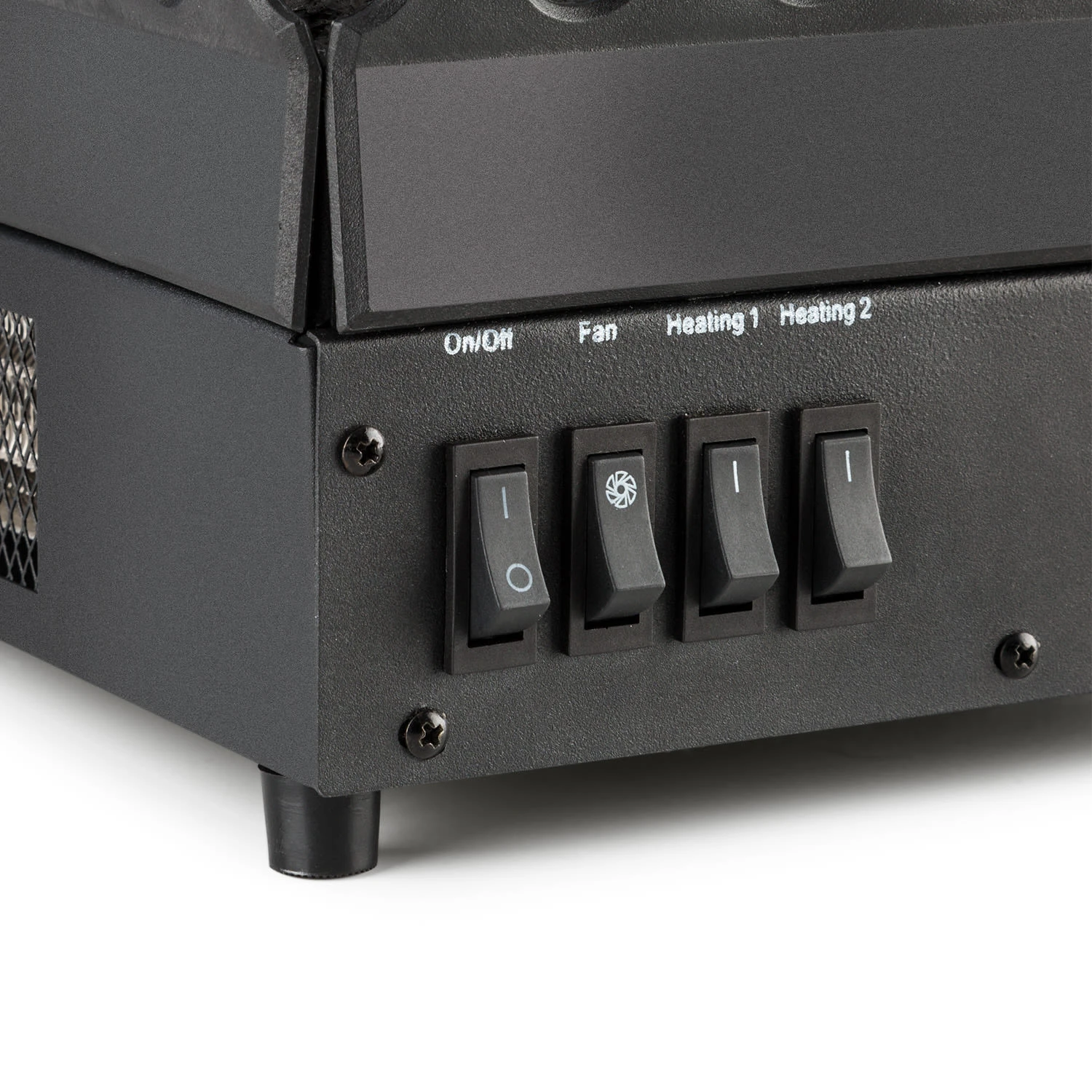 Kamini FX Elektrischer Kamin Kamineinsatz 1000/2000W 2W LED Schwarz 4 Kamini FX Elektrischer Kamin Kamineinsatz 1000/2000W 2W LED Schwarz – Bild 4