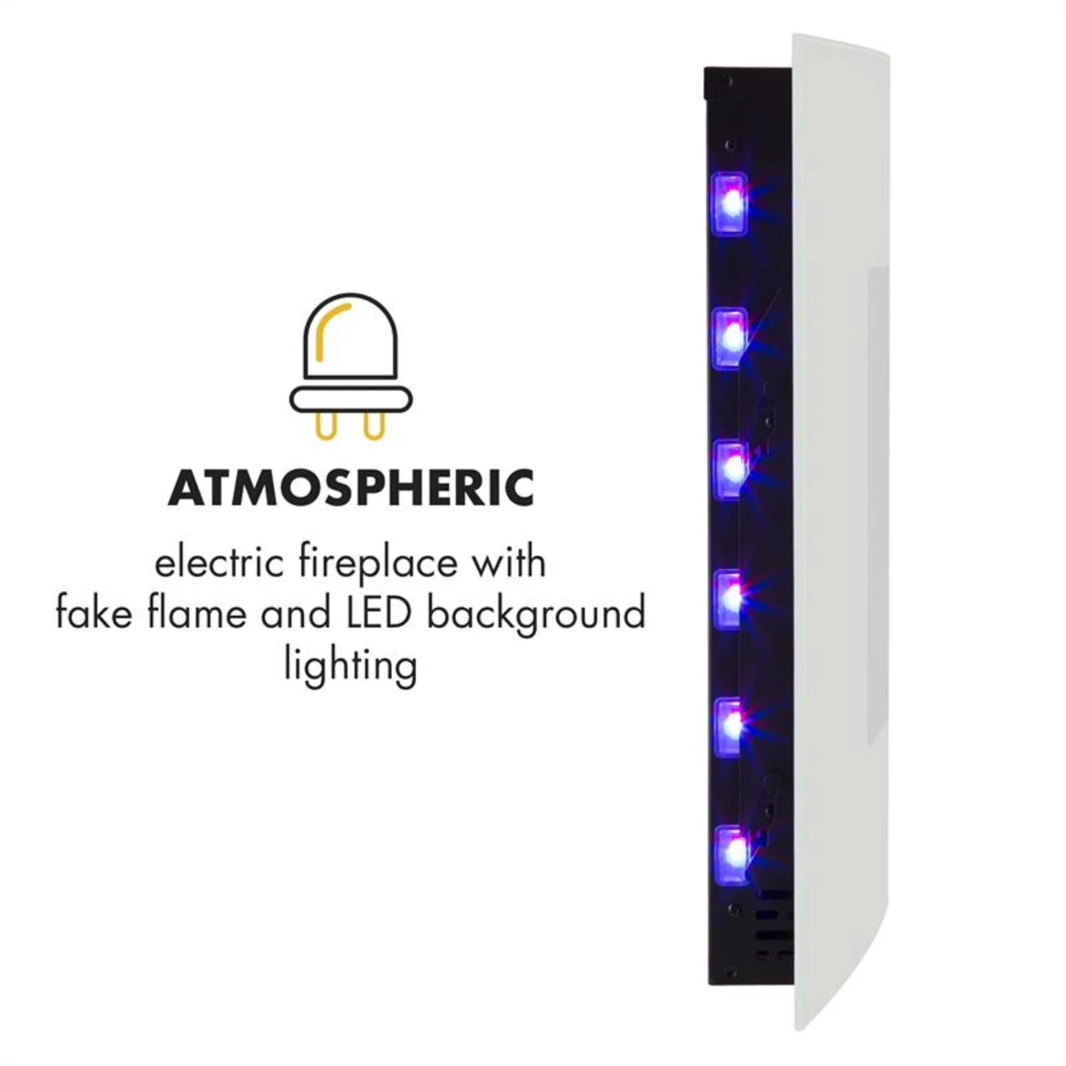 Lausanne Elektrischer Kamin 1000 Oder 2000 Watt 7 Verschiedene Hintergrundfarben Aus Glas 4 Lausanne Elektrischer Kamin 1000 Oder 2000 Watt 7 Verschiedene Hintergrundfarben Aus Glas – Bild 4