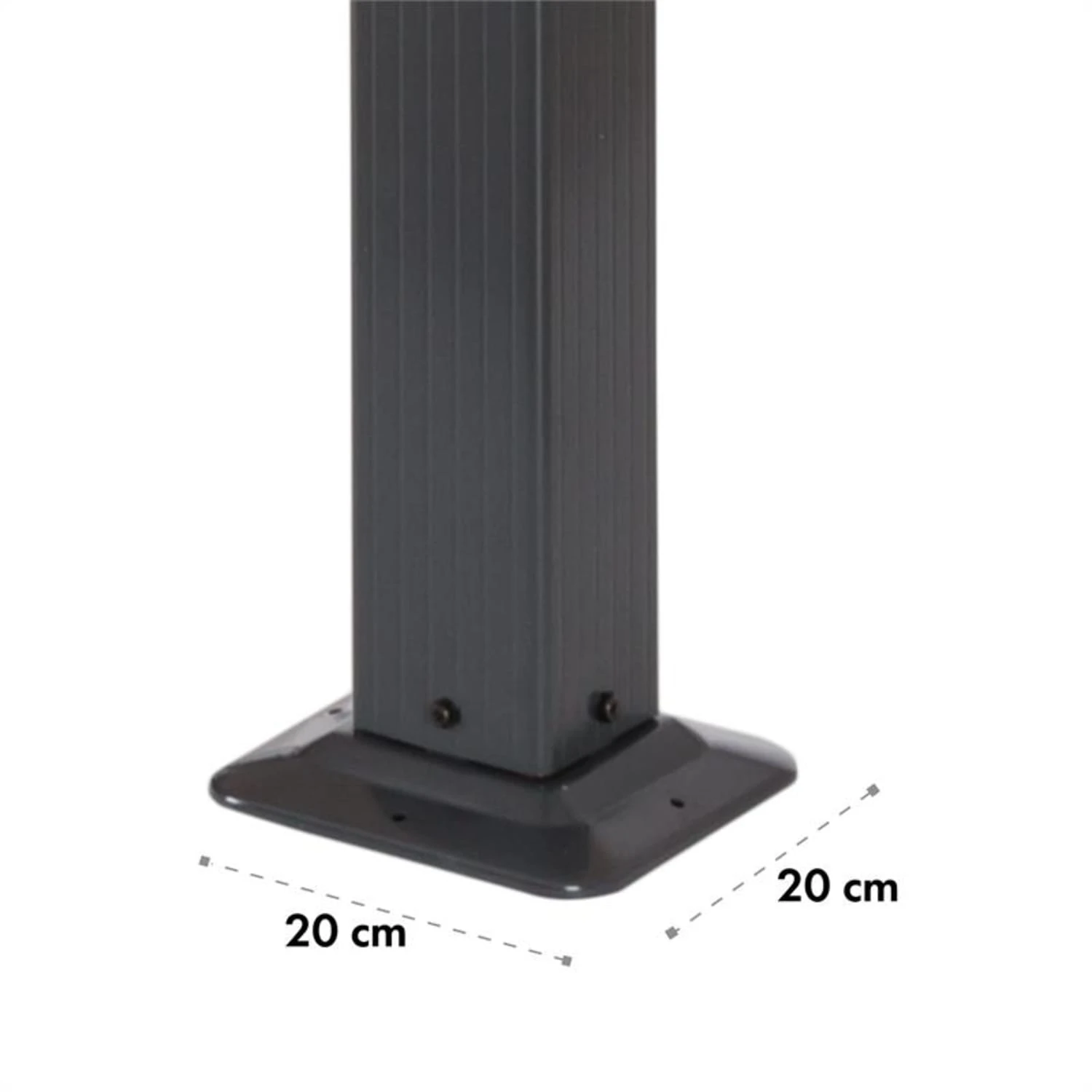 Pantheon 3x6 Pergola Vordach 3x6m Aluminium Sonnendach Polyester Beige 8 Pantheon 3x6 Pergola Vordach 3x6m Aluminium Sonnendach Polyester Beige – Bild 8