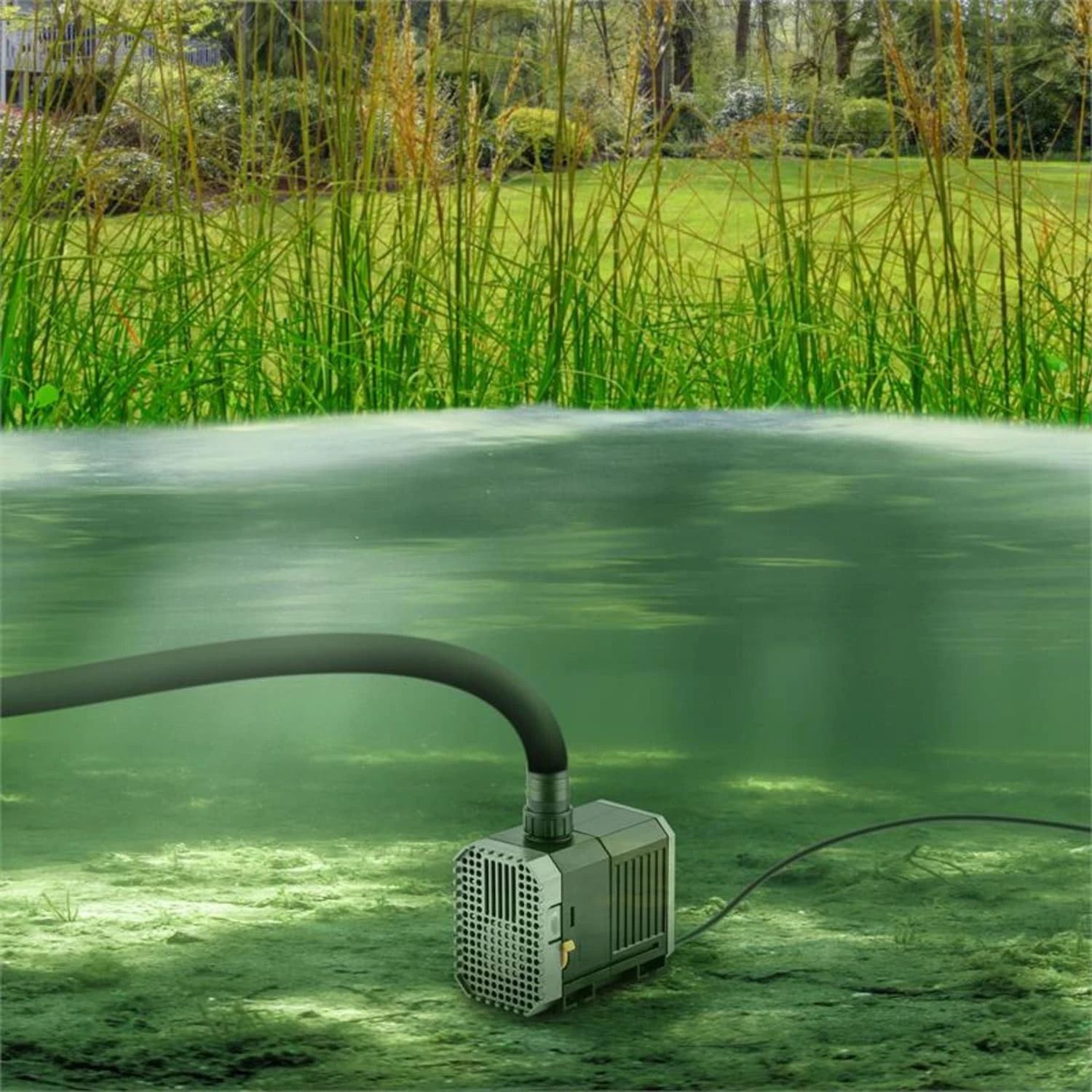 Nemesis T25 Teichpumpe 25W Leistung 1,8m Förderhöhe 1500l/h Durchsatz 2 Nemesis T25 Teichpumpe 25W Leistung 1,8m Förderhöhe 1500l/h Durchsatz – Bild 2