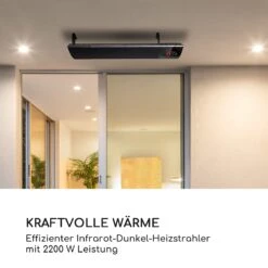 Cosmic Beam Ultra Infrarot-Heizstrahler 2200W IPX4 Fernbedienung -Garten Store 10031978 de 0003 logo