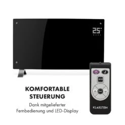 Bornholm Curved Konvektions-Heizgerät Thermostat Timer 2000W -Garten Store 10031979 de 0003 logo