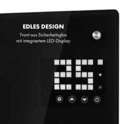 Bornholm Curved Konvektions-Heizgerät Thermostat Timer 2000W -Garten Store 10031979 de 0007 logo