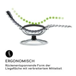The Chiller Schwingliege 77x85x173cm 360 Comfort ComfortMesh Schwarz -Garten Store 10032242 de 0004 logo