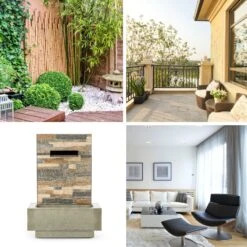 Watergate Gartenbrunnen In/Outdoor 15W Pumpe 10m Kabel Verzinkt 14 Watergate Gartenbrunnen In/Outdoor 15W Pumpe 10m Kabel Verzinkt -Garten Store 10032262 yy 0007 ambient