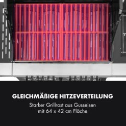 Tomahawk 4.2 SBG Gasgrill 6 Brenner 20,7 KW 64x42cm Grill Edelstahl 16 Tomahawk 4.2 SBG Gasgrill 6 Brenner 20,7 KW 64x42cm Grill Edelstahl -Garten Store 10032308 de 0007 logo