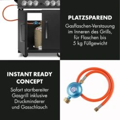 Tomahawk 4.2 SBG Gasgrill 6 Brenner 20,7 KW 64x42cm Grill Edelstahl 18 Tomahawk 4.2 SBG Gasgrill 6 Brenner 20,7 KW 64x42cm Grill Edelstahl -Garten Store 10032308 de 0009 logo