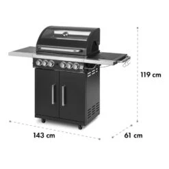 Tomahawk 4.2 SBG Gasgrill 6 Brenner 20,7 KW 64x42cm Grill Edelstahl 21 Tomahawk 4.2 SBG Gasgrill 6 Brenner 20,7 KW 64x42cm Grill Edelstahl -Garten Store 10032308 yy 0012 logo Klarstein Tomahawk SBG Gasgrill Edelstahl