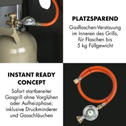 Lucifer 2.0-T Gasgrill 2 X 3,5 KW Brenner 45x44cm Grill Edelstahl 16 Lucifer 2.0-T Gasgrill 2 X 3,5 KW Brenner 45x44cm Grill Edelstahl -Garten Store 10032455 de 0008 logo