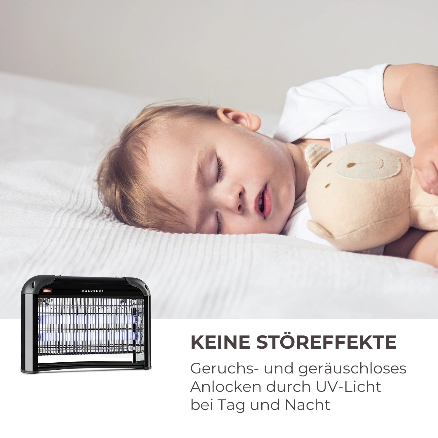 Mosquito Ex 4000 Insektenvernichter 30W UV-Licht 100m² Schwarz 2 Mosquito Ex 4000 Insektenvernichter 30W UV-Licht 100m² Schwarz – Bild 2