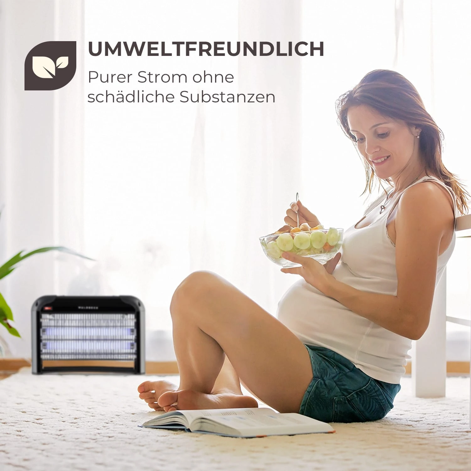 Mosquito Ex 4000 Insektenvernichter 30W UV-Licht 100m² Schwarz 5 Mosquito Ex 4000 Insektenvernichter 30W UV-Licht 100m² Schwarz – Bild 5