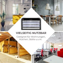 Mosquito Ex 5000 Insektenvernichter 38W UV-Licht 150m² Schwarz -Garten Store 10032467 de 0004 logo