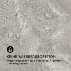 Solidflor Pflanztopf 75 X 20 X 20 Cm Fiberglas In-/Outdoor Hellgrau -Garten Store 10032501 de 0005 logo