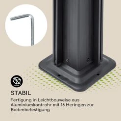 Pantheon Cortina Pavillon Mit Dach 3x3m 4 Seitenteile -Garten Store 10032525 de 0006 logo