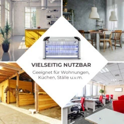 Mosquito Ex 5000 Insektenvernichter 38W UV-Licht 150m² Silber -Garten Store 10032531 de 0004 logo