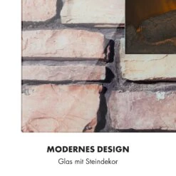 Colmar Elektrischer Kamin Glas 2000W 7 LED-Farben Fernbedienung -Garten Store 10032536 de 0006 logo